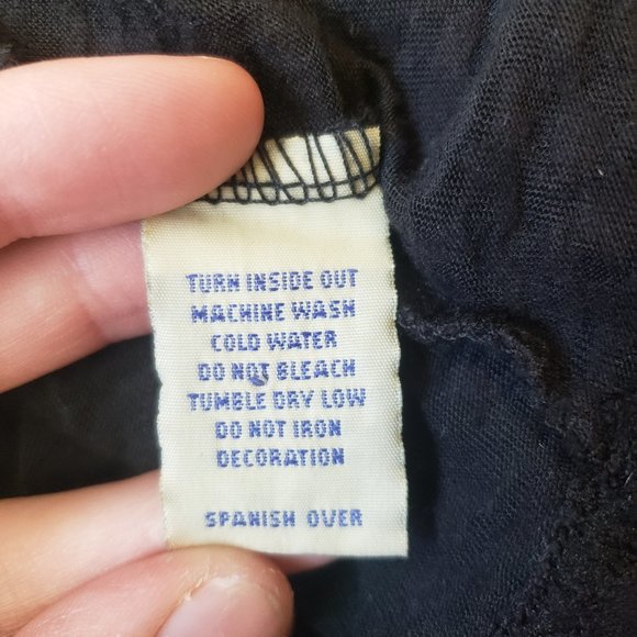 Y2K In Vein black printed tee shirt - Picture 6 of 7